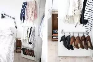 Meski kamar sempit, 10 ide cerdas ini bikin barangmu tersimpan rapi