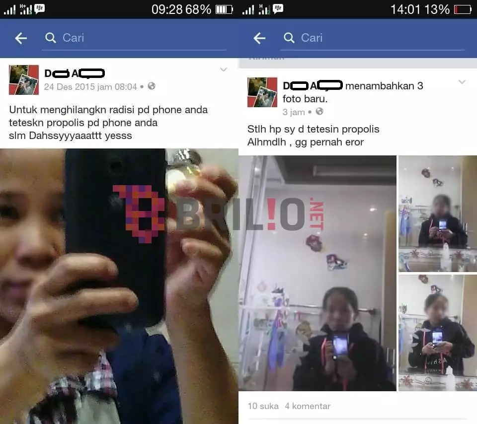 Perbaiki HP rusak pakai propolis, netizen ini bikin gagal paham, wah!