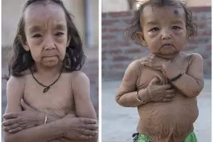 Masih berumur 7 tahun namun bocah ini sudah seperti nenek-nenek