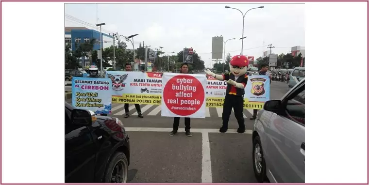 Gerah digelari Kota Tilang, warga Cirebon ramai-ramai turun ke jalan