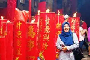 Potret kerukunan beragama Tanah Air terekam di perayaan Imlek