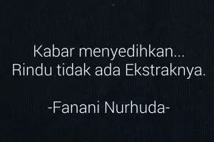 20 Kata bijak asmara ala Fanani Nurhuda, bikin hatimu tengkurap!