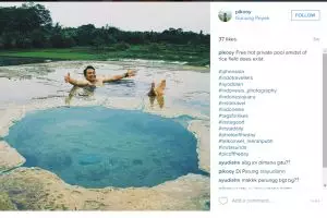 Sensasi berendam jacuzzi di tengah sawah, tujuan wisata baru bagi kamu