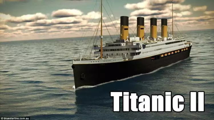 Diproduksi ulang, Titanic berlayar lagi tahun 2018 angkut 3.300 orang!