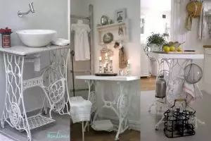Dibuang sayang, sulap mesin jahit lawas jadi 7 furniture unik ini!