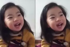 Diajari tolak ajakan orang asing, bocah imut ini berceloteh lucu