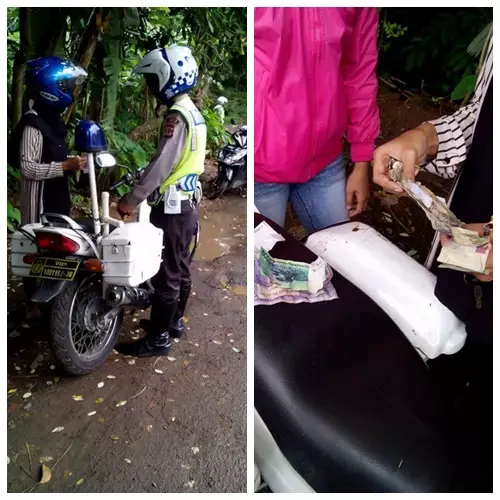 Netizen keluhkan tilangan polisi di jalan desa