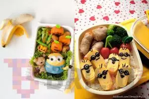 10 Bekal makan siang Minions ini bikin nggak tega buat makannya, duh!