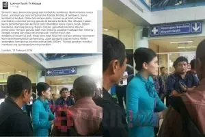 Gagal landing, CS maskapai ini 'skak mat' penumpang, salut deh!