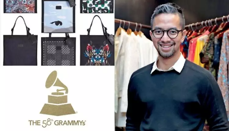 Wow, tas karya desainer Indonesia menjadi hadiah pemenang Grammy ke-58