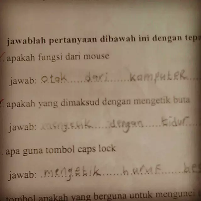 30 Jawaban ujian sekolah ini lucunya kebangetan, bikin ngakak seharian