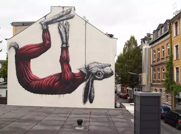 15 Street art keren ini sindir manusia yang merusak lingkungan, top!