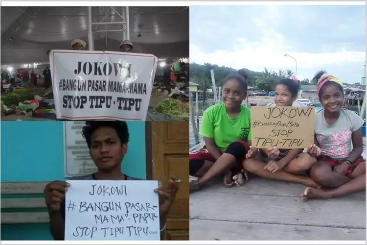 Mama-mama Papua protes Presiden Jokowi, ini tuntutan mereka?