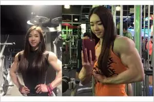 15 Wanita cantik ini punya badan kekar bak atlet binaraga, wow!