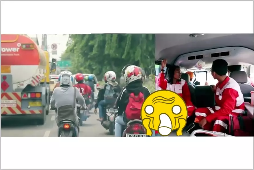 Rekaman ini buktikan pengendara Indonesia belum prioritaskan ambulans