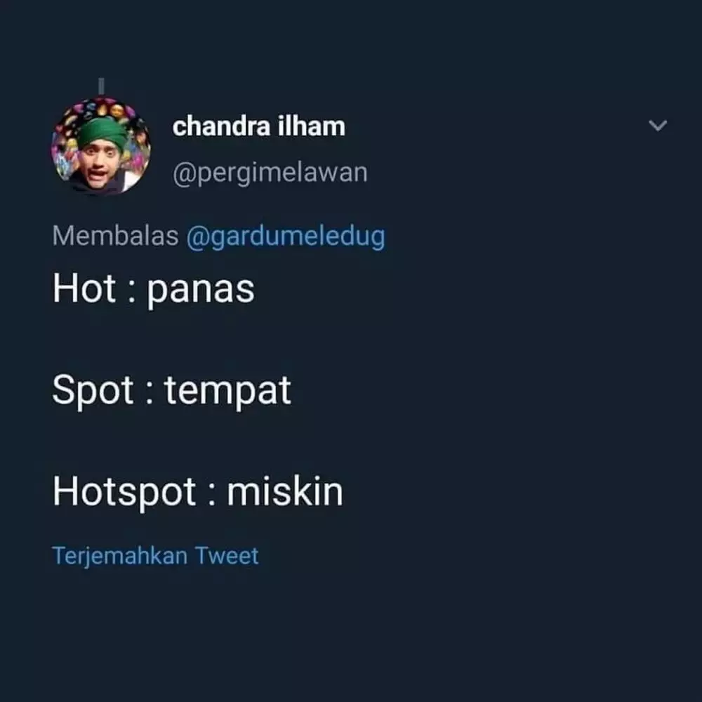 kata pelesetan bahasa Inggris ini lucu © 2021 brilio.net kata pelesetan bahasa Inggris ini lucu © 2021 brilio.net