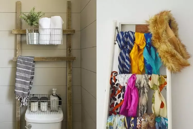 15 Tangga bekas ini disulap jadi dekorasi rumah yang indah, kreatif!