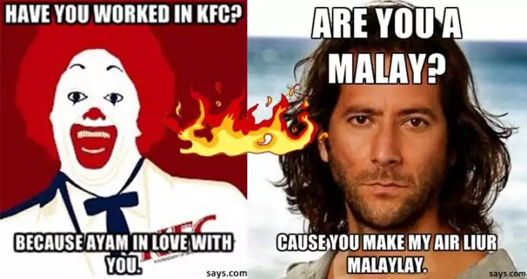 15 Meme gombalan orang Malaysia ini gokil abis, awas ketawa ngakak!