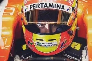 Ini foto-foto aksi Rio Haryanto saat debut di ajang balap Formula 1