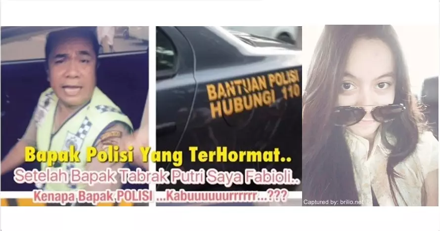 Tabrak anak SMA, polisi ini bukan tanggung jawab justru tancap gas