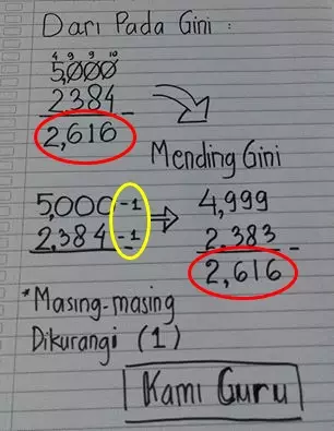 Cara menghitung ini lebih mudah tetapi tuai perdebatan, kenapa ya?
