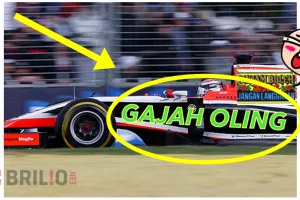 9 Stiker 'Indonesia banget' ini harusnya ada di mobil F1 Rio, setuju?