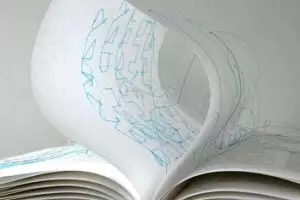 Buku catatan unik ini memiliki sambungan kata ala hyperlink, keren!