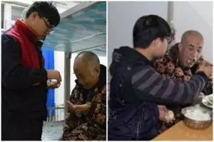 Anak berbakti, rela bawa bapaknya yang sakit tinggal di asrama kampus