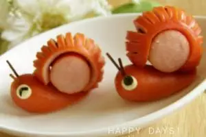 13 Kreasi makanan bentuk bekicot imut ini bikin lapar terus