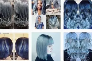Tinggalkan opal hair, kini saatnya kamu coba tren terbaru denim hair!