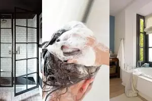 19 Desain kamar mandi untuk rumah sempit, jadi bisa keramas manja deh!