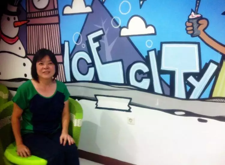 18 Tahun menjadi sekretaris, Lina pilih resign dan buka usaha es krim
