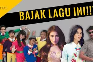 Kegeraman musisi Indonesia soal pembajakan dituangkan dalam lagu ini