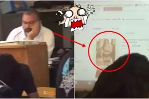 Lupa matikan proyektor, guru ini kepergok cari lingerie di olshop!