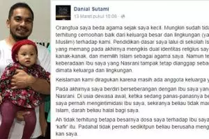 Curhatan anak dengan orangtua beda agama ini bikin terenyuh