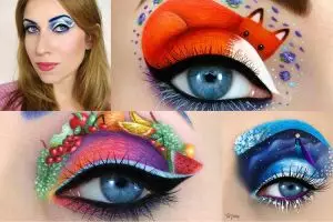 20 Riasan ini tunjukkan mata bisa jadi 'kanvas', kamu berani coba?