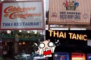 Bukannya bikin lapar, 17 nama restoran ini malah bikin kamu jadi mual