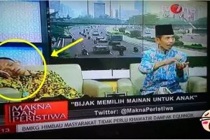 Heboh! Narasumber tidur pas siaran langsung, tak ada yang berani negur
