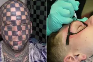 22 Orang ini dijamin menyesal bikin tato asal-asalan, duh ngawur!