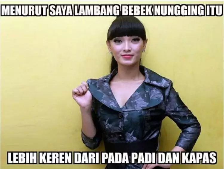 15 Meme lucu sindir Zaskia Gotik menghina Pancasila, kena deh!