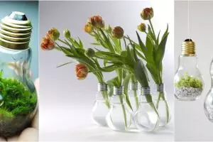 Lampu bekas bisa bikin rumahmu kian warna-warni, coba saja cara ini!