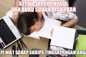 16 Kondisi nyata kehidupan para mahasiswa, kamu merasa nggak?