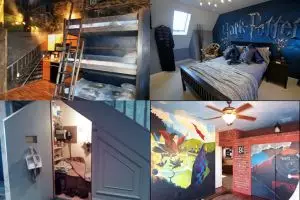 20 Inspirasi kamar tidur ala-ala Harry Potter, duh berasa di Hogwarts 