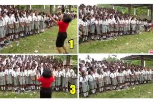 Cara guru ini pimpin paduan suara kocak banget, bikin semangat nyanyi!
