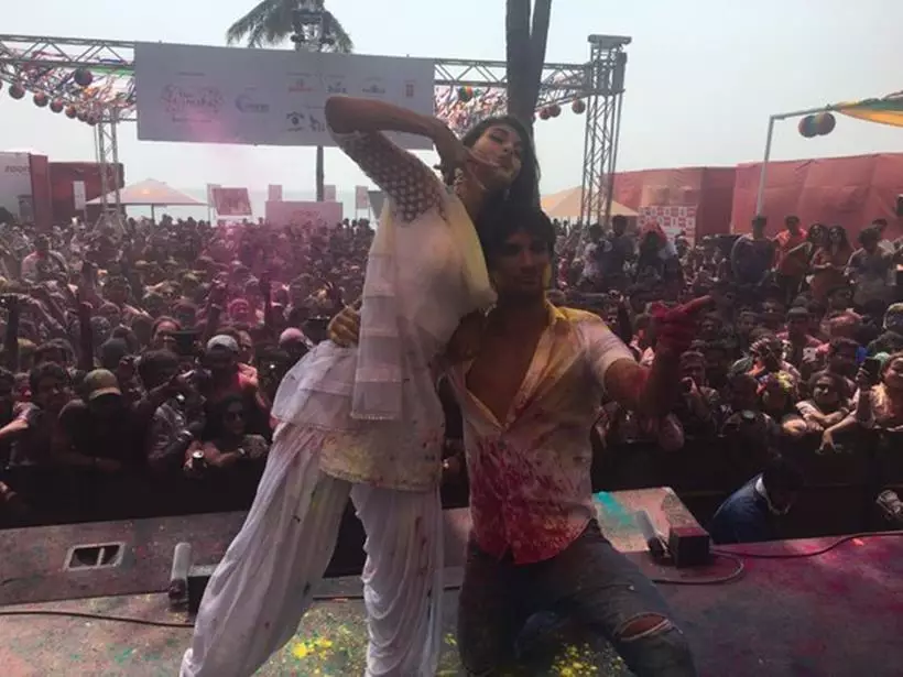 Holi Party India  Indian Express