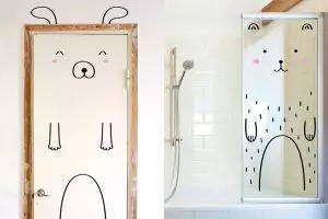 10 Stiker unik yang bikin pintu kamu makin berwarna dan banyak tamu