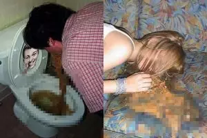 21 Foto orang muntah ini dijamin bikin kamu mual-mual, berani lihat?