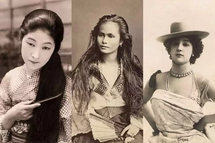 16 Foto jadul ini tunjukkan standar kecantikan wanita 100 tahun lalu