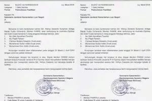 Surat permintaan fasilitas kolega Menteri Yuddy ini bikin geregetan