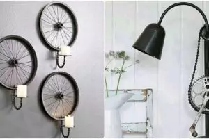 18 Desain unik komponen sepeda disulap jadi perabot, keren kan?